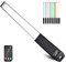 LUXCEO RGB LED Photography Lighting Portable Wand Handheld LED Video Light 1000 Lumens CRI 95+ USB Rechargeable with Remote Control, Carry Bag, Adjustable Color Temperature 3000K-6000K and 8 Colors