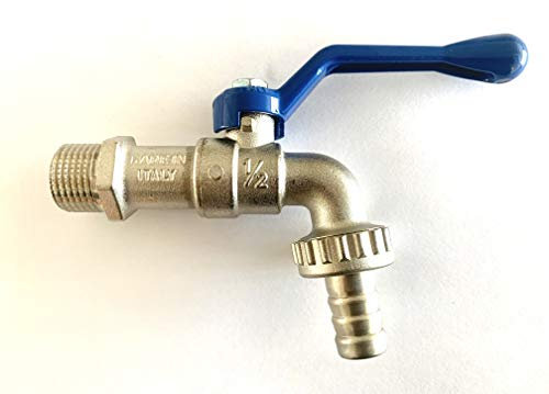 Tiemme Kugelhahn - Garten - Auslaufventil - Auslaufhahn - Zapfhahn - 1/2 -