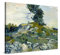 PICANOVA – Vincent Van Gogh The Rocks 100x75 cm – Bild auf Leinwand – Leinwandbild – Premium Leinwanddruck – Kunstdruck Auf 2cm Holz-Keilrahmen Für Schlaf- Und Wohnzimmer
