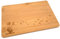 Samunshi® Holzbrett mit Gravur Pusteblume aus Bambus Brett Schneidebrett klein Brotzeitbrett Holz Schneidebretter Holzbrett Küche