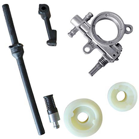 Buwei Pompa Olio Filtro Tubo Tubo Linea Kit Vite Senza fine per Cinese 25CC 2500 Motosega di Ricambio