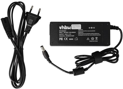 vhbw Netzteil kompatibel mit Sony Vaio VGN-A63, VGN-A70P, VGN-A70PS, VGN-A70S, VGN-A71PS, VGN-A690 Notebook, 91 W
