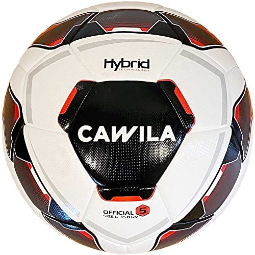 Cawila Fairtrade Leichtball Mission Hybrid LITE Gr. 5, 350 Gramm, Fußball, Trainingsball