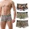 KAREN SPACE Herren Sexy Unterwäsche Intimate Jockstraps für Männer, Mesh Jock Strap Athletic Supporters for Male, B7-Ice Seidenleopard/Würfel/Rose (3er-Pack), X-Large