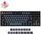 Keychron Q3 Knob QMK/VIA Kabelgebundene benutzerdefinierte mechanische Tastatur, German DE-ISO-Layout aus Vollaluminium, programmierbares Makro mit Hot-Swap-fähigem Gateron G Pro Red-Schalter