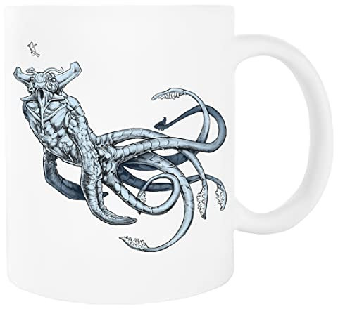 Jinbetee Imperatore Del Mare Tazza Bianca Tazza Da Bere In Ceramica