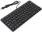 Dioche Tastatur Deutsch Russisch, 78 Tasten, Stummschaltung, ultradünn, kabelgebunden, Mini-USB-Schnittstelle, kleine Sprachtastatur für Desktop oder Laptop Computer