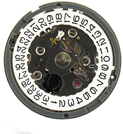 Reparatur-Automatik-Uhrwerk Datum bei 3 weißen Zifferblatt-Kalender für Seiko (SII) NH35/NH35A Uhrwerk Reparatur Teil Zubehör