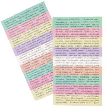 Craftelier - Set de Pegatinas con Diferentes Palabras y Sentimientos en Español | Accesorio Perfecto para Añadir a Proyectos de Tarjetería, Scrapbooking y otras Manualidades | Incluye 238 Piezas