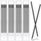 24stk Bleistiftminen für Zimmermannsbleistift, Tischler Bleistift Ersatzminen für Pica Dry Minen, 2,8mm Bleistift Ersatz, Solide Tieflochmarker Minen Konstruktion Bleistiftminen für Architekt Zeichnen