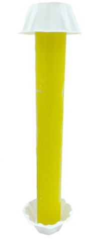 ASIEIT Bâton Anti-Mouches pour moustiques, appât Non Toxique, piège Collant pour Mouches, moucherons, guêpes, Insectes avec Crochet de Suspension, pièges à Insectes et à Mouches des Fruits p