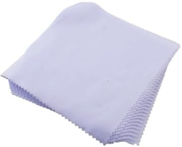 GSCLZ Putztuch 100 Stück weiß 14 x 14 cm Sublimations-Mikrofaser-Reinigungstuch Brillenputztuch Bildschirm Linsentuch schwarz grau ReinigungstüCher (Color : White)