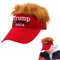Xijobido 2024 Mütze | Donald- Hut | 2024 Baseballmützen Mit Haaren Lustige Perücken | Donald 2024 Präsident Baseball Hut | Für Die Präsidentschaftswahl | Verstellbare