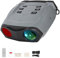 FDTMGW Nachtsichtbrille, 4K HD Digitales Infrarot-Nachtsichtgerät Schwaches Licht Vollfarbe 48MP Foto 600M Volldunkelheitsfernglas für Campingjagd Nachtsichtgerät (Color : Set 2, Size : 1)