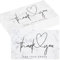 100 Stück Dankeskarten,Thank you cards small business,Thank you for your order cards,Dankeskarten für Bestellung für hochzeit geburtstag geschäft kommunion