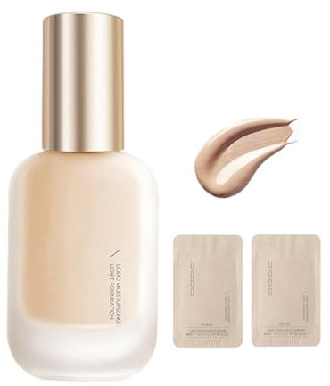 UpDo Liquid Foundation, UpDo Moisturizing Light Foundation, UpDo Matte Long Lasting Foundation, UpDo Full Coverage Foundation Makeup, Hydrating Waterproof Foundation (Moisturize #03 Natural)