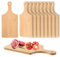 12 Pcs Thicken Bamboo Cutting Board Bulk Personalized Wood Chopping Board Customized Laser Engraving Charcuterie Boards for Wedding Mother's Day Housewarming Present,12.7x27.9x1cm