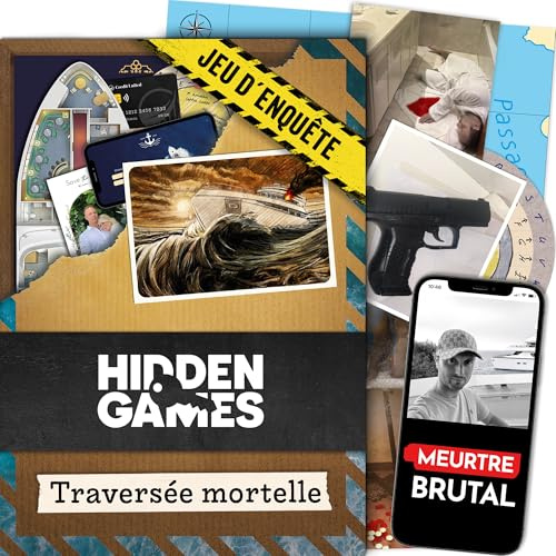 Hidden Games Dossiers Criminels – Traversée mortelle – Jeu d'enquête