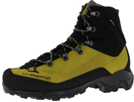 LA SPORTIVA Aequilibrium Trek GTX Mountain Shoes, Waterproof and Stable Hiking Shoes with Nubuck Leather Upper and Grippy Outsole, Mountain Boots