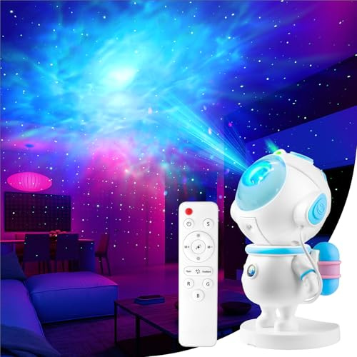 Astronaut Galaxy Star Projector Starry LED Night Light, Astronaut Light Projector with Nebula, Timer, Remote and App Control, Children's Room Decoration, Christmas, Teenagers, Girls Birthday Gifts