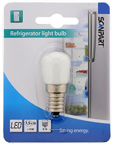 Scanpart 1112300017 LED Kühlschranklampe / 1,5 W / E14