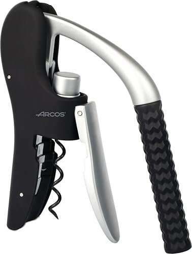 ARCOS Tire-bouchon Arcos Argenté Noir ABS Zinc