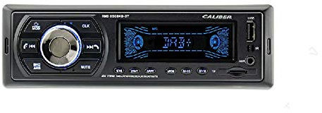Caliber RMD050DAB-BT DAB+ Tuner USB SD AUX-IN Radio + Scheibenantenne + Radioblende Silber für Toyota Corolla Verso (ZER/ZZE/R1) 04/2004-03/2009