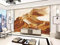 Tapete 3D Wandbild Chinesisches Ölgemälde Der Chinesischen Mauer Fototapete 3D Effekt Vliestapete Wohnzimmer Wanddeko