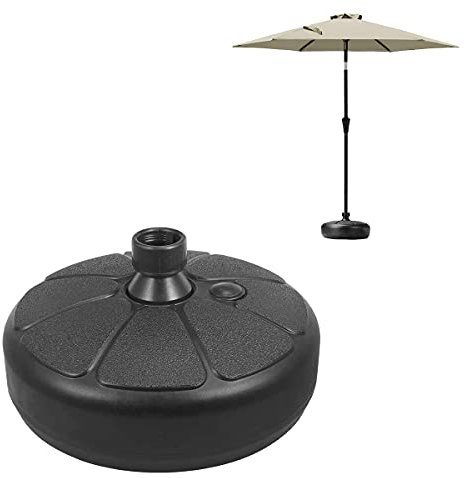 BoloShine Base de Sombrilla, Soporte para Sombrilla Soporte para Parasol Rellenable con Arena Agua Patio Parasol Jardín Paraguas Soporte de Playa Aire Libre Exterior Pie Balcón Terraza