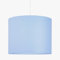 youngDECO® Himmelblaue Pastellrosa Hängeleuchte 1xE27, Hängelampe aus Baumwollstoff, mini Ø25cm, Pendelleuchte für Kinderzimmer und Babyzimmer, Hergestellt in der EU