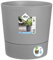 Elho Greensense Aqua Care Rond 30 - Pot De Fleurs pour Intérieur & Extérieur - Ø 29.5 x H 29.1 cm - Gris/Ciment Clair