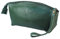 BAWAKO Premium Lederetui Clutch Kosmetiktasche Schminktasche aus Echtleder, Schickes Federmäppchen Kleines Mäppchen für Damen und Mädchen (Grün)
