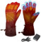 Beheizte Handschuhe, Beheizbare Handschuhe Herren wasserdichte, Heated Gloves mit 5000mAh*2 Wiederaufladbare akku, 3 Einstellbarer Temperatur, Winter Outdoor für Motorrad, Radfahren, Skifahren
