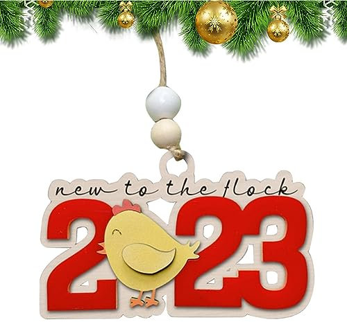 2023 Weihnachtsschmuck für Kinder – dekorative kleine Holzfigur | Baby-Andenken für Weihnachten Home Dekoration, Weihnachtsbaumschmuck Soydan