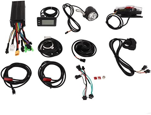 KELFEEAO Kit di Retrofit Batteria al Litio per Bicicletta 24V 36V 48V 750W-1000W 30a Kit Display GD01 a 3 modalità per Motore da 750W a 1000W