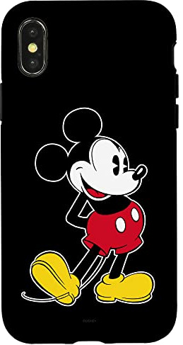 Disney Mickey Mouse Classic Pose Black Case for iPhone X/XS