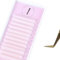 ALLOVE Extensions de cils colorées, super faciles à porter, volume blanc, 0,07 mm, boucle en D, 15 à 20 mm, plateau mixte, à floraison rapide, volume coloré, accessoires d'extension de cils