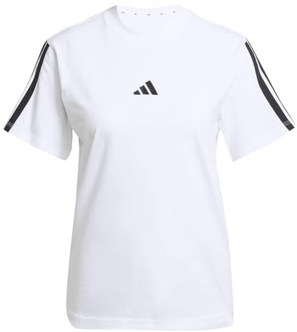 adidas Essentials 3-Stripes Sleeve Cotton T-Shirt T-Shirt Donna
