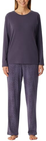 Schiesser Damen Langer Schlafanzug Pyjama Lang - 181989
