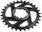 SUNGOOYUE Snail Fahrradkettenblatt 6 Mm Einring-Kurbelgarnitur Hochwertiges Mountainbike-Zubehör aus Aluminiumlegierung Schwarz (30T)