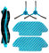 MKVAXR Juego de Piezas para aspiradora, For Cecotec Conga, 4090 5090 6090 Accesorios Repuestos Kit de Recambio de aspiradora Cepillo Lateral Central Rueda de paño de mopa(TM)