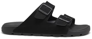 BOSS Twin-strap Slides With Branded Buckles