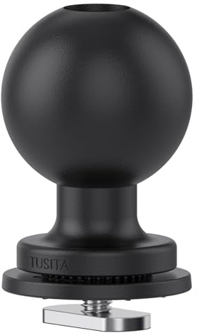 TUSITA Track Ball Mount 1.5 Inch with T-Bolt Attachment - C Size 1.5 Ball
