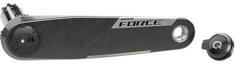 SRAM Force E1 PM Left Arm with Spindle Power Meter Speed: 12/13, Spindle: 29 mm, Dub, 160 mm, Black, Road