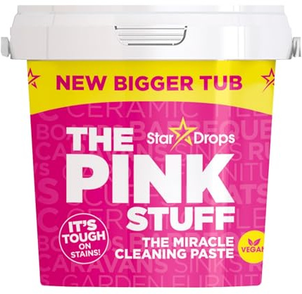 The Pink Stuff 850 g – Pasta milagrosa de limpieza, grasa y suciedad fuera en segundos - Distribuido por Laborawi (1 x 850g)