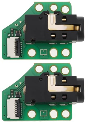 SG Store Lot de 2 prises jack audio pour console de jeu PCB compatible avec Nintendo Switch Lite