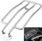 KATUR Moto Porte-Bagages Support à Tablette pour l'arrière Solo Seat 280mm (11) Argent Convient Harley XL Sportster 883 XL1200 1985-2003