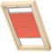 VELUX Original Wabenplissee, MK08, Sanddorn, mit Grauer Führungsschiene