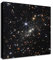 James Webb NASA Deep Field Space Art eingewickeltes, gerahmtes Wandbild auf Leinwand (46 cm x 46 cm)