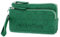 Valentino Damen Jelly Zip Around Wallet, Grün/Mehrfarbig